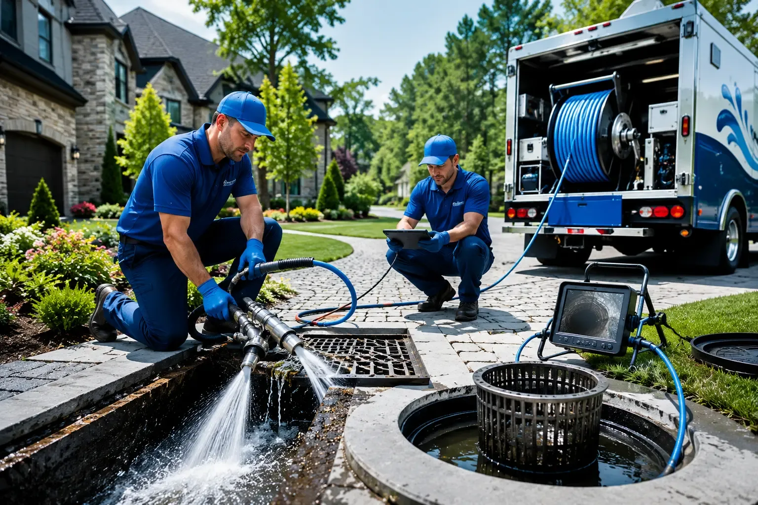 Local outdoor drain cleaning professionals in Wickett, TX